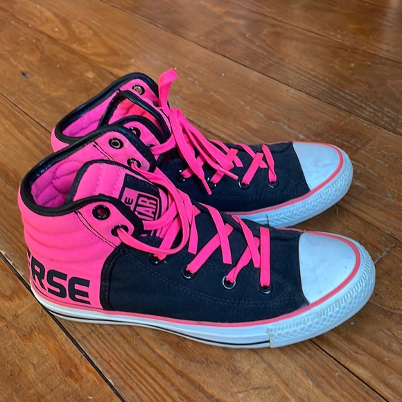 Converse Shoes Converse All Star Pink Black Poshmark